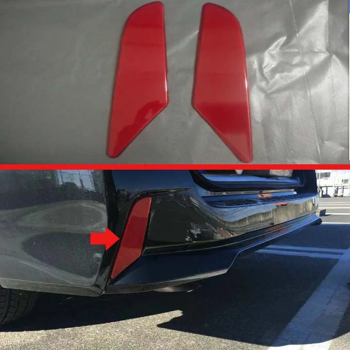 Красная Пластиковая задняя противотуманная фара для NISSAN Серена C27 2017 2018