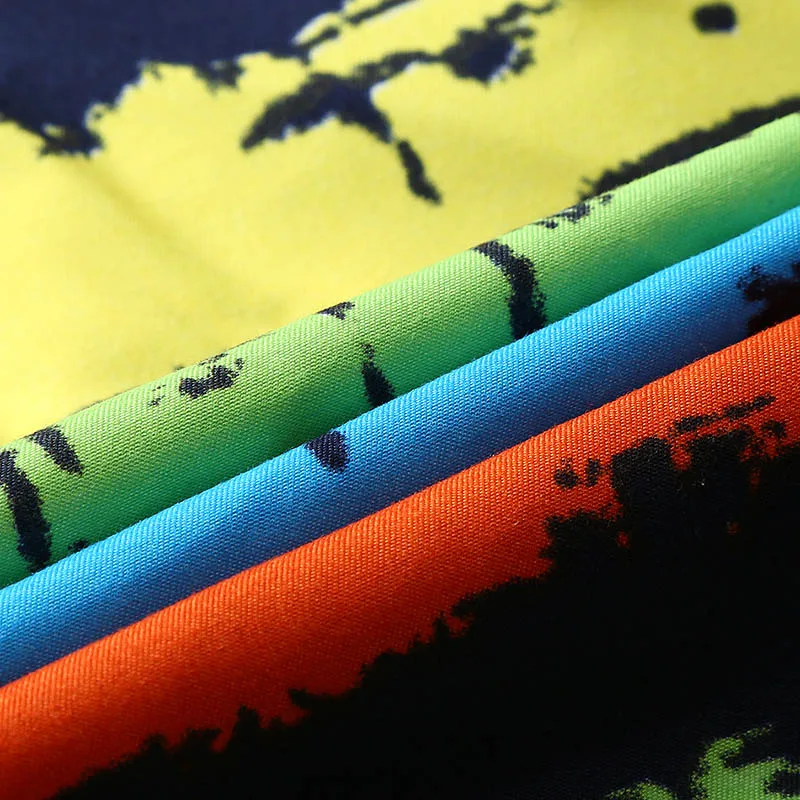 Zacard 2018 Для мужчин Повседневное печати Блузка хлопок мужской рубашки Мужская мода