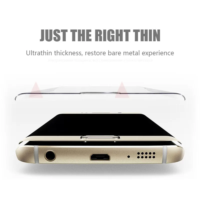 Защитное стекло NAGFAK для Samsung Galaxy S7 S6 Edge закаленное экрана 3D изогнутое пленка |
