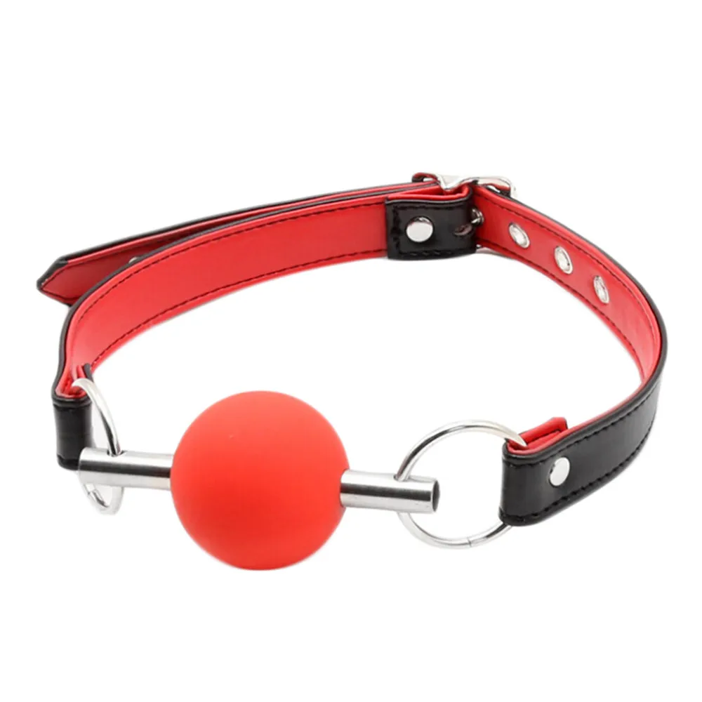 Регулируемый мягкий силиконовый мяч для рта кляп фаршированные взрослые игры