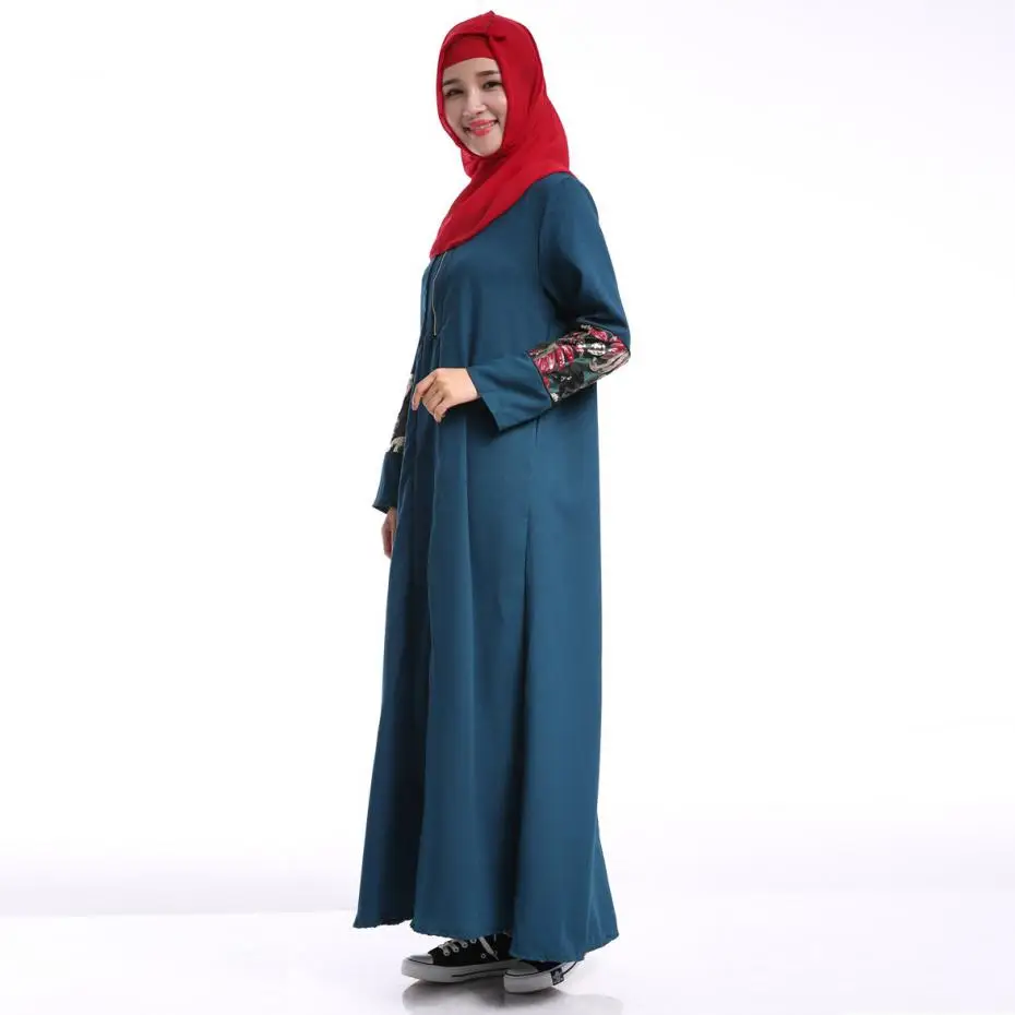 Женщины С Длинным Рукавом Платья Макси В Этническом Стиле 2016 Новый мода