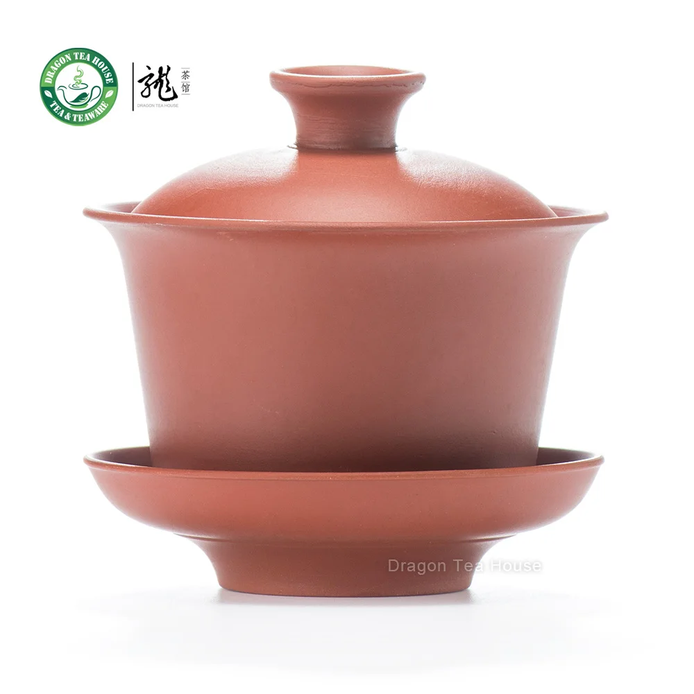 Гайвань из красной исинской глины 100 мл 3.38 унц.|yixing gaiwan|gaiwan teagaiwan clay |