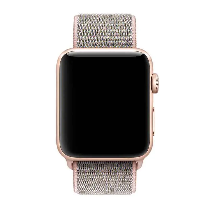 Нейлоновый ремешок Pulsera Correa наручные часы для Apple Смарт-часы iwatch серии 4/2/1