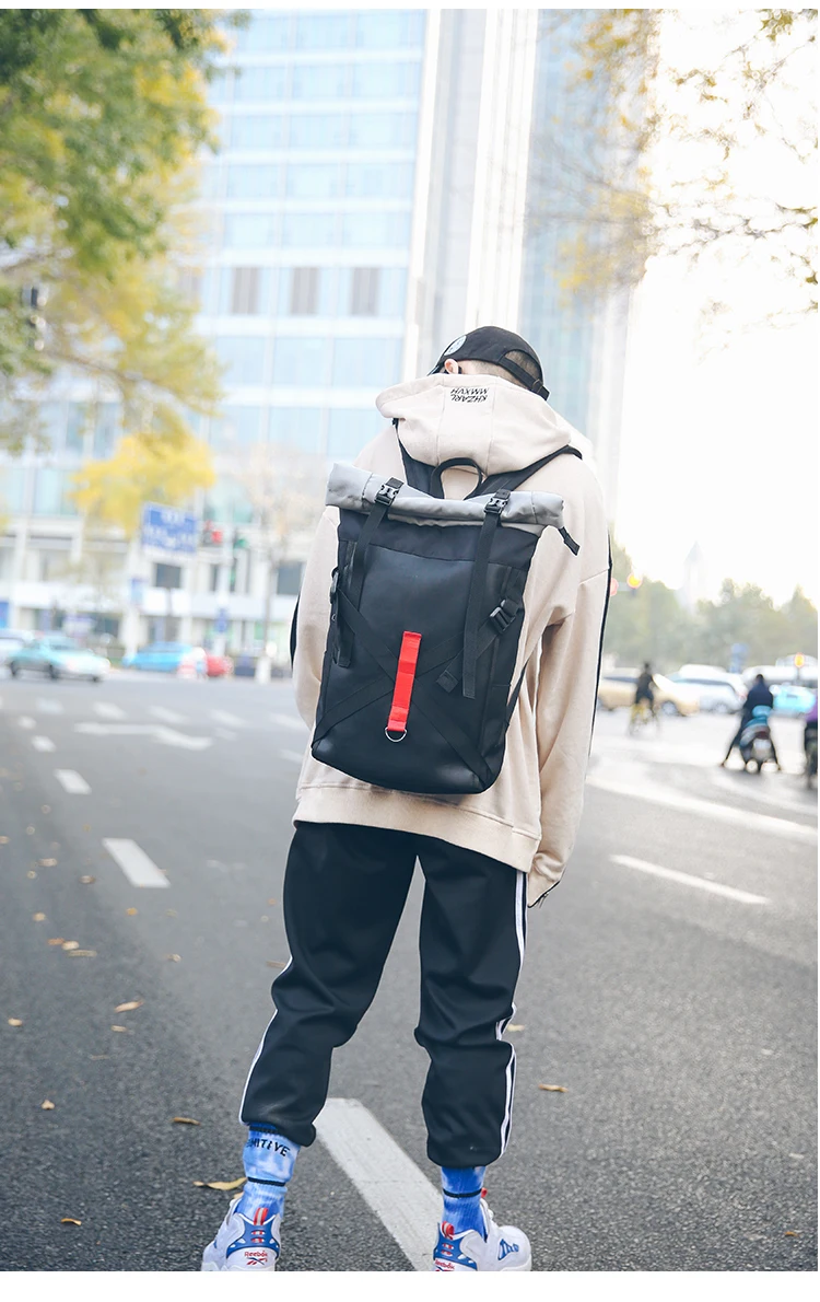 Harajuku уличная мода рюкзак для женщин и мужчин корейский Ulzzang хип-хоп большой емкости Подростковая дорожная сумка для отдыха Оксфорд школьные сумки