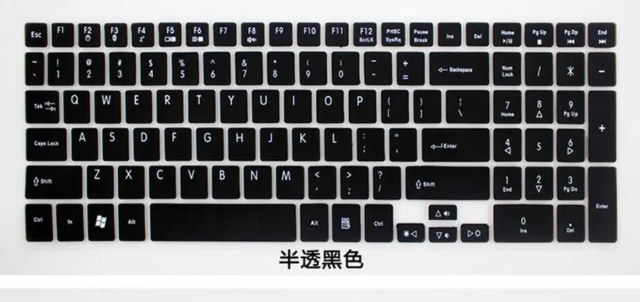 Силиконовый защитный чехол для клавиатуры Acer Aspire 5810T 5820TG 5536 5542G 5738Z 5739G 5740G 5741G 5742G
