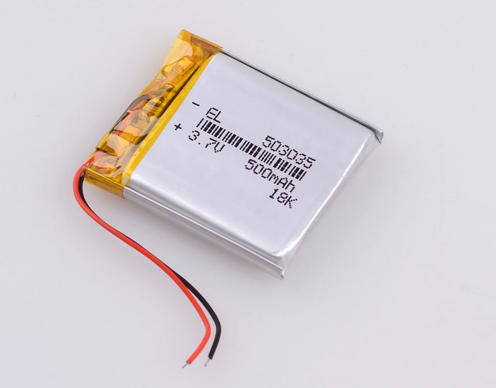 Полимерный аккумулятор 500 mah 3,7 V 503035 литий-ионный аккумулятор для рекордера Karki ql3 регистратор DVR плеер Автомобильный видеорегистратор DOD LS430W