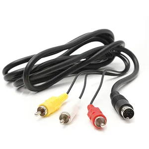 Новый кабель 1,8 м6 футов для Sega Megadrive 2 AV TV cable Lead-для Mega Drive 2