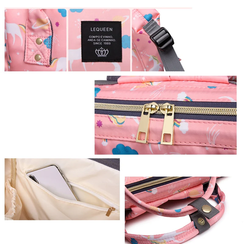 Многофункциональные дорожные рюкзаки для мам модные водонепроницаемые