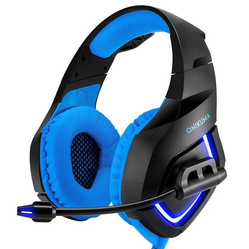 HobbyLane K1 гарнитура бас Игровые наушники игра шлем с микрофоном для ПК мобильный