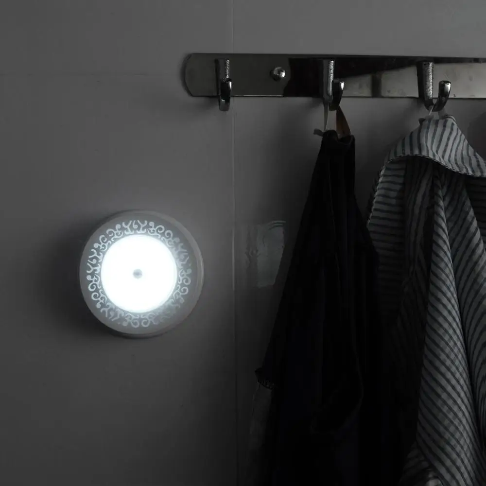 AGM Luminaria лампы Night Light Белый движения Сенсор шкаф свет энергосбережения бра для