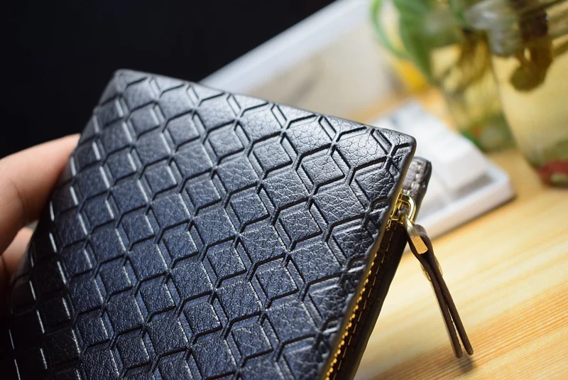 Мужской кошелек TCGAD, короткий кошелек billetera hombre porte feuille, кожзам, мужской большой карман, кожаные кошельки,, винтажный роскошный мужской кошелек