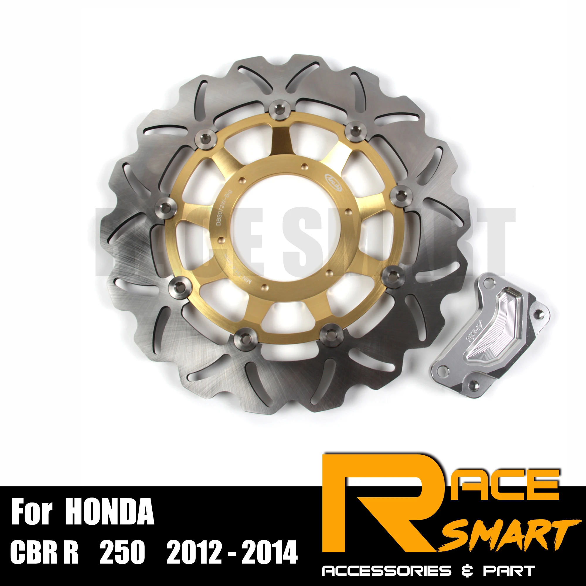 For HONDA CBR R 250 2010 - 2012 Motorcycle CNC Front Brake Rotor Disc Disks Rotors CBR250R CBR250 2011 |