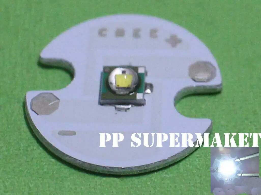 Cree XLamp XP E R3 белый 5000K 1 Вт 3 Светодиодный светильник излучатель W/16 мм со