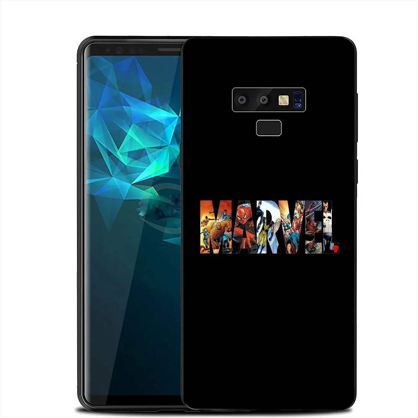 IYICAO Мягкий силиконовый чехол с логотипом Marvel Superheroes для Samsung Galaxy A6 Plus A9 A8 A7 2018 A3 A5 2016