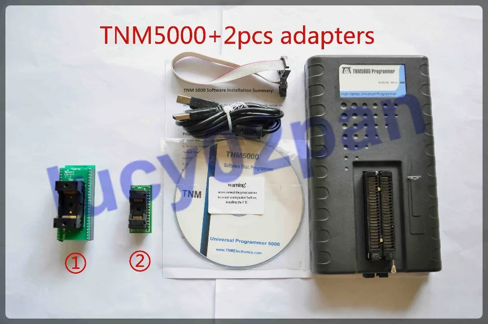 TNM5000 NAND программатор + комплект адаптеров TSOP48 TSOP32 USB Универсальный
