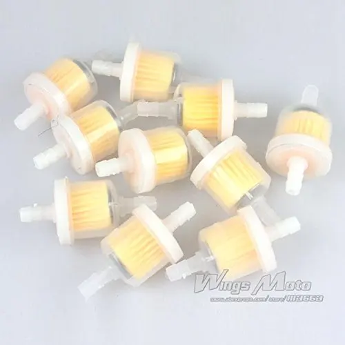 

Xzilla Fuel Filter Universal Motorcycle Dirtbike ATV Moped Scooters Pack of 10 Motorcycle Parts Free Shipping