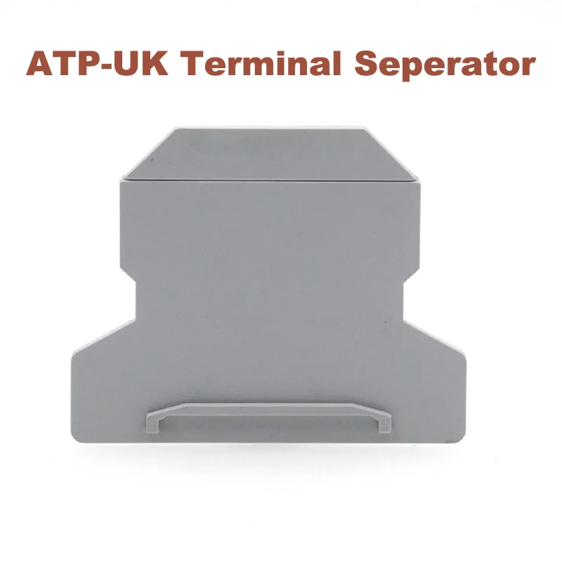 20/50/100 шт. din рейка Клеммная колодка Seperator ATP UK bornier перегородка универсальный тип