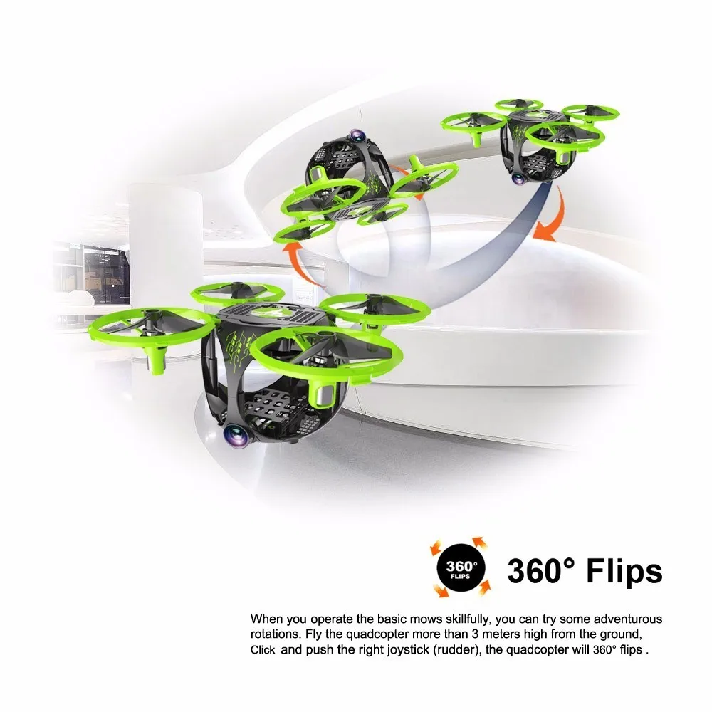 FQ777 FQ26 Miracle 3D складной рычаг WiFi FPV RC Мультикоптер 30 Вт камера G-сенсор Безголовый