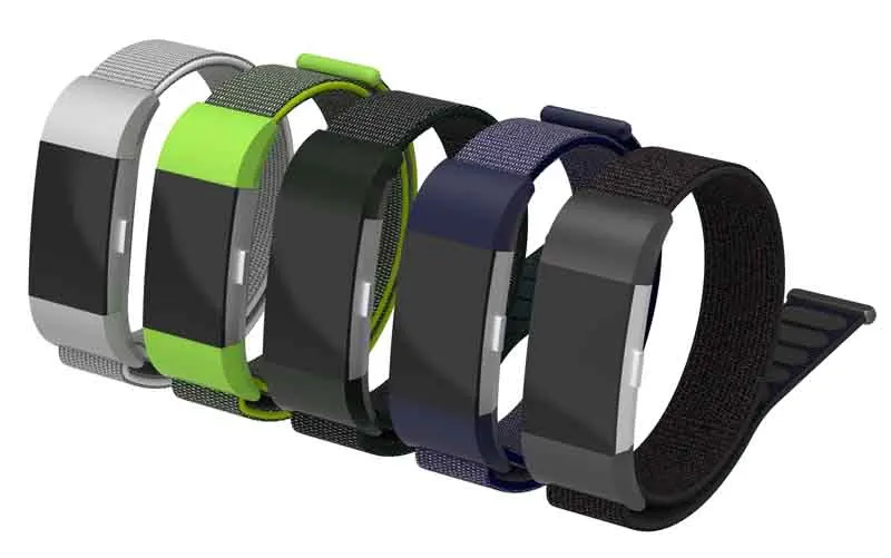 Модный нейлоновый ремешок Sorrea для браслета FitBit Charge 2, умный фитнес-браслет, спортивные часы, браслет на запястье, Сменные аксессуары