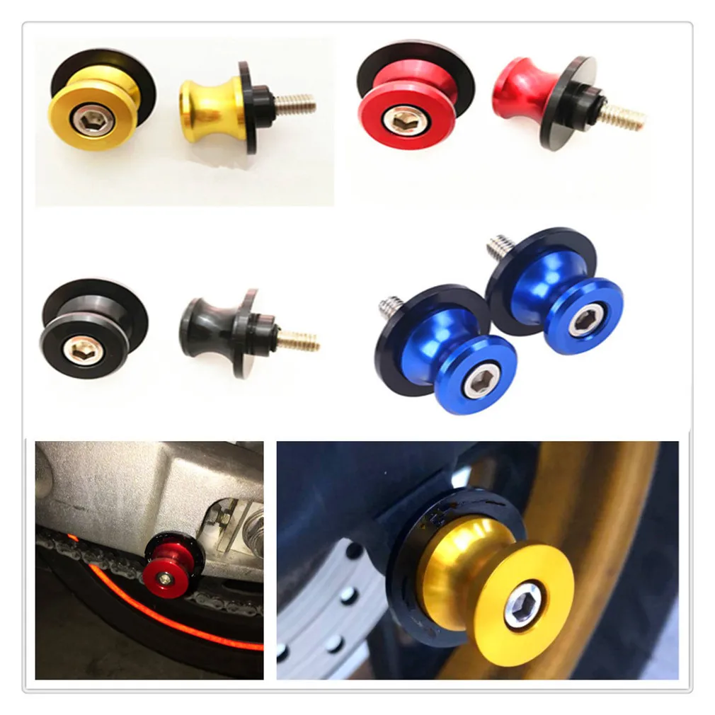 

6mm 8mm 10mm Spools Sliders motorcycle Swingarm Spool slider for YAMAHA MT-03 MT-25 FAZER600 FZ6S FZ6N FZ6R YBR 125