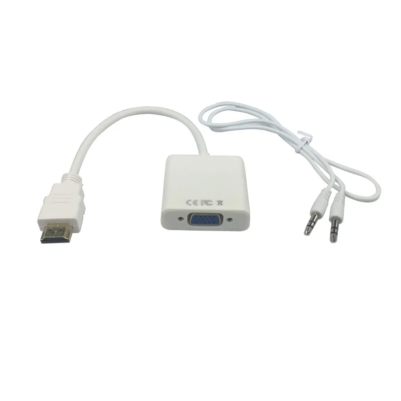 Raspberry Pi 3 HDMI в VGA адаптер конвертер с аудио кабелем поддержка 1080P для ноутбук