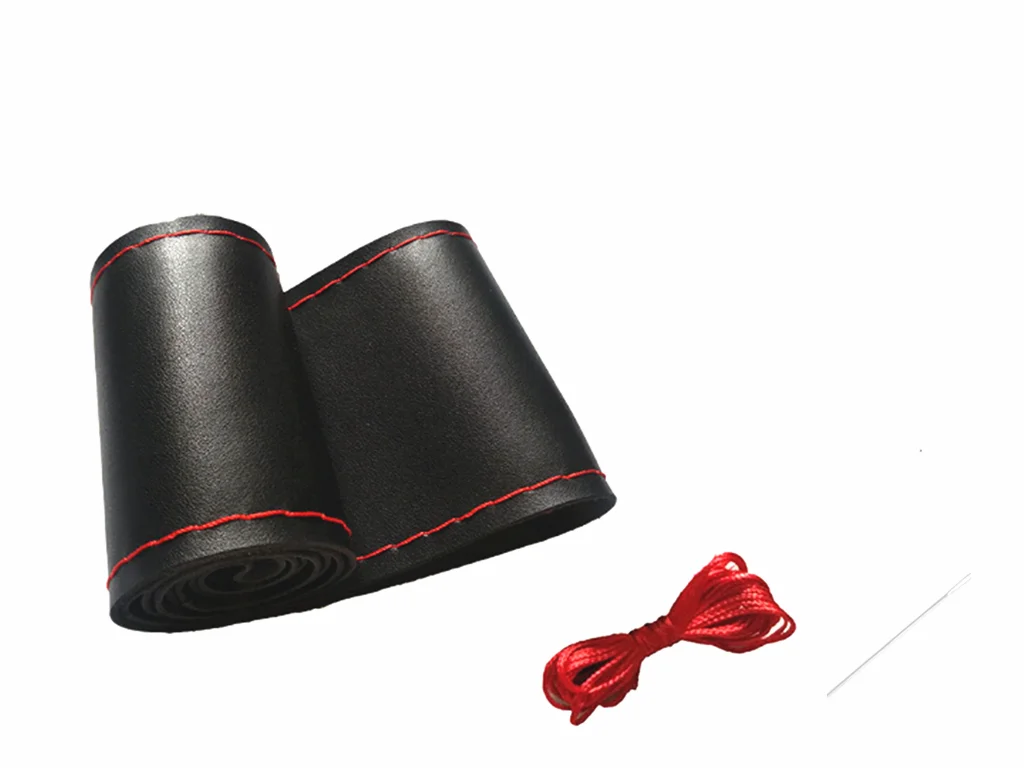 Чехол рулевого колеса автомобиля кожа из микрофибры ручная работа сделай сам 38