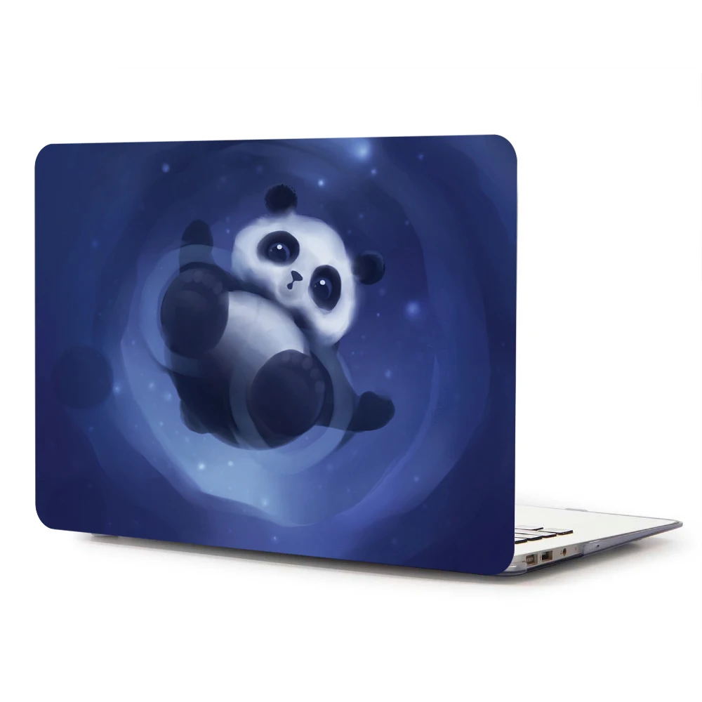 Жесткий чехол для ноутбука с милым рисунком для Apple Macbook Air 11 Air 13 Pro retina Touch Bar 12 13 15 дюймов