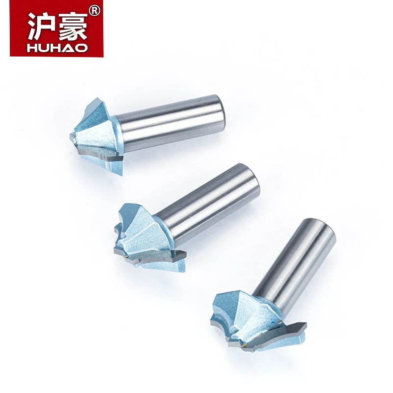 Концевая фреза HUHAO 1/2 " для фрезерования древесины комбинированный резак шкафа