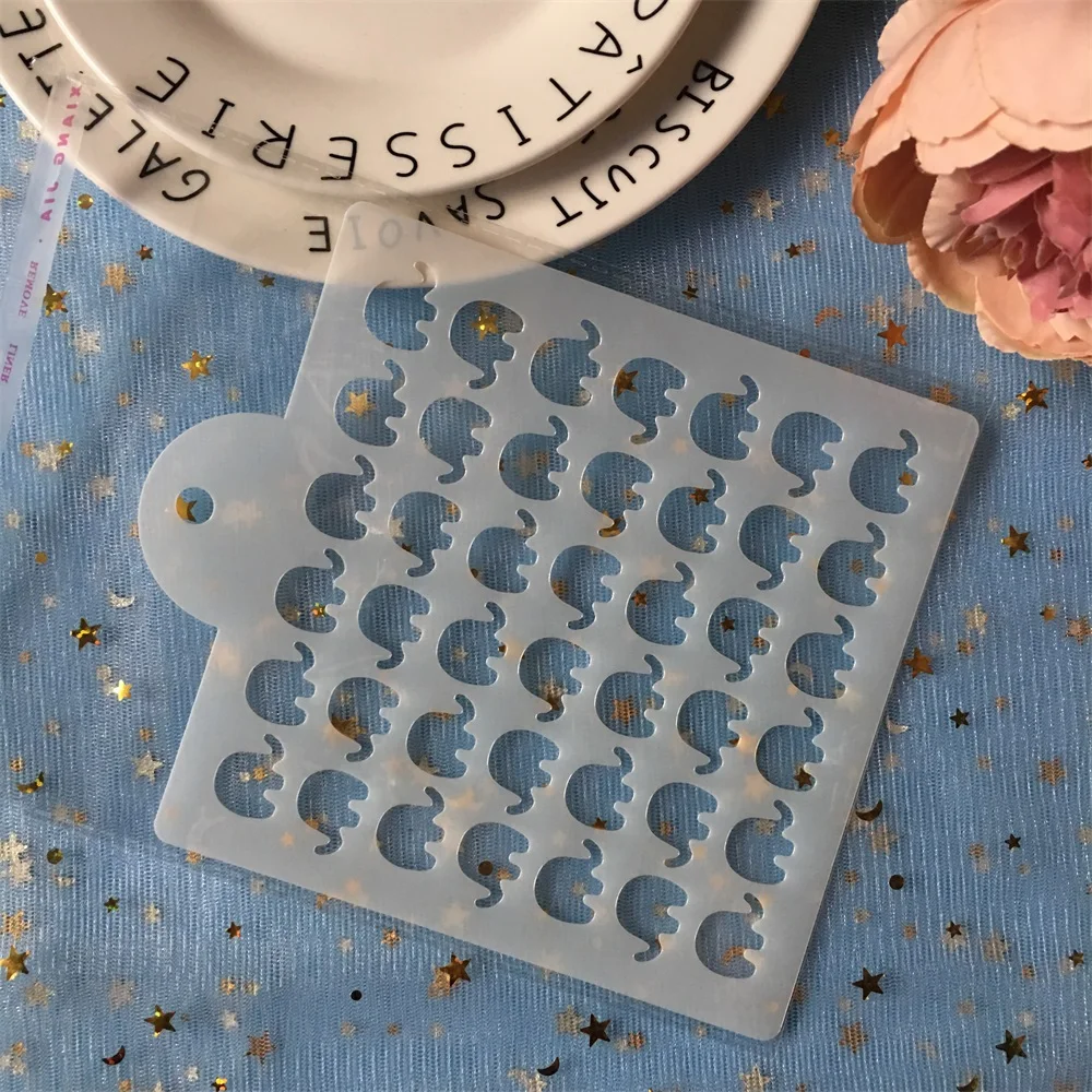 Новинка трафареты для самостоятельного нанесения слона 15 см|Трафареты| |