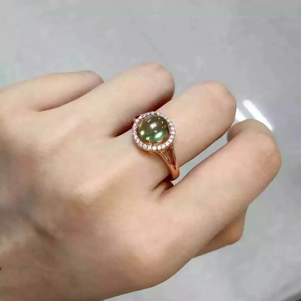 Женское кольцо из натурального драгоценного камня серебро 925 пробы | Украшения и