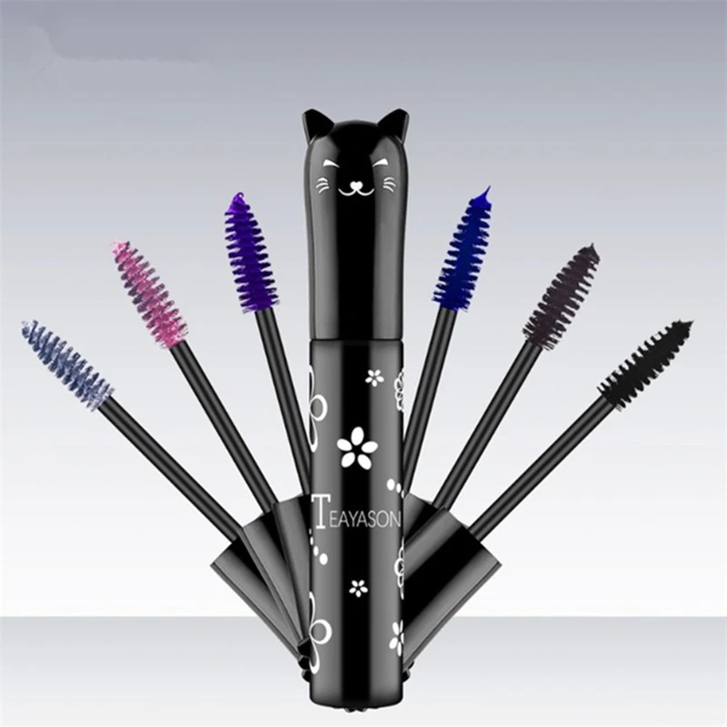 Тушь для ресниц Rimel завивка удлинение красочный макияж пигмент черные глаза