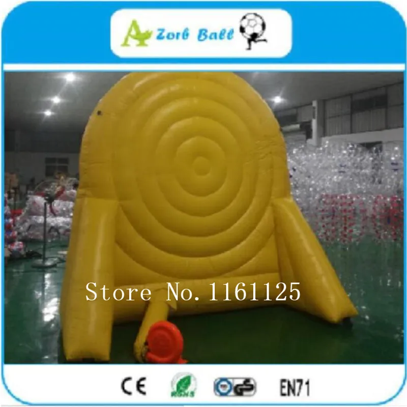 Бесплатная доставка 5 м новый дизайн надувная футбольная доска дротика из ПВХ для