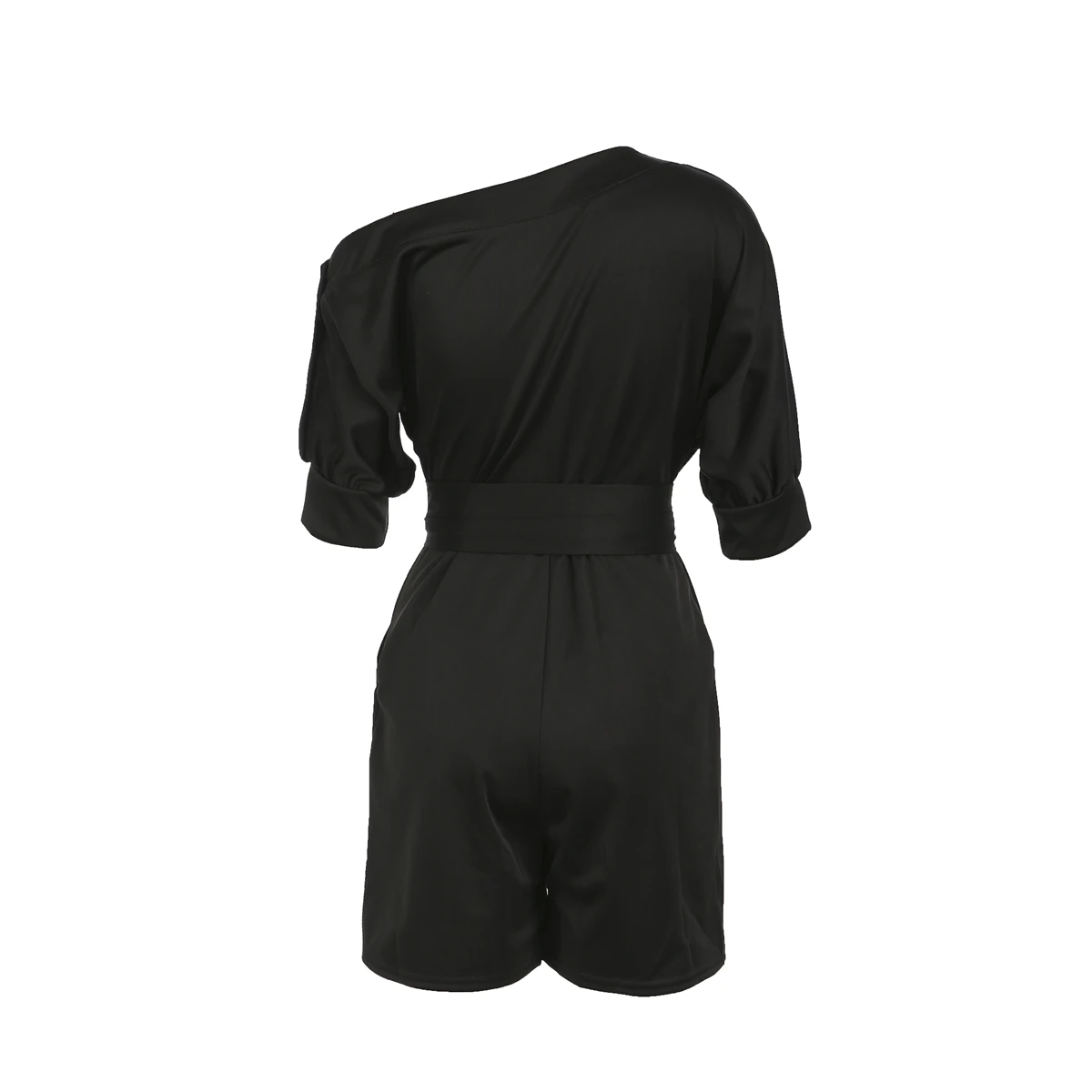 7color New Brand UK Women Casual Striped Mini Clubwear Ladies Playsuit One Shoulder High Waist Plus Size | Женская одежда