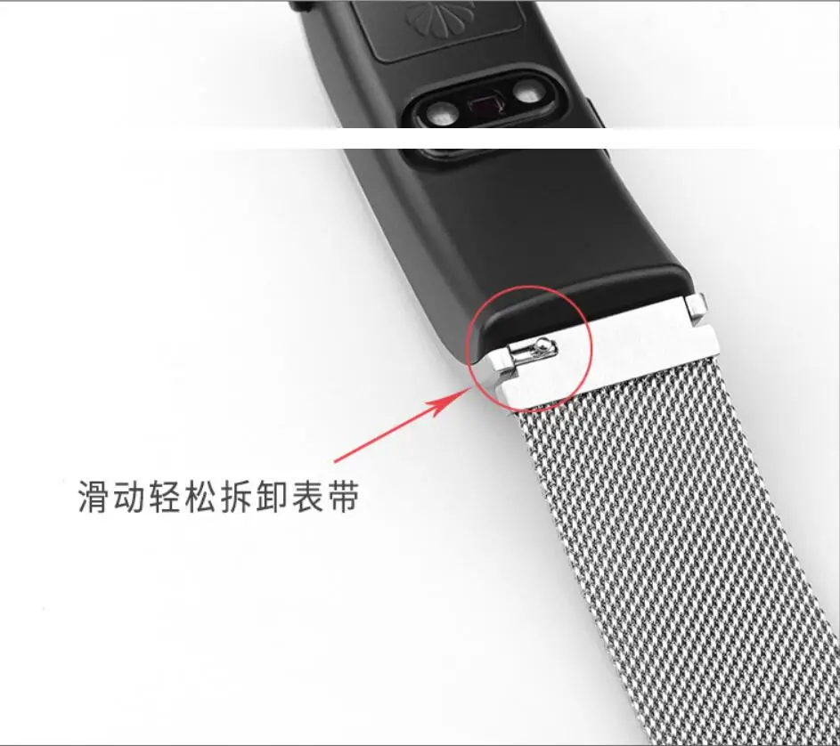 Производитель браслет из нержавеющей стали металлический ремешок для huawei B2 B3 B5 Talkband band 15 мм 16 мм 18 мм