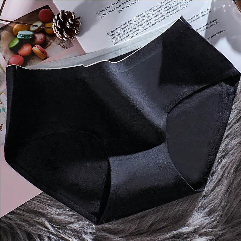 Женские хлопковые трусы exy однотонные бесшовные трусики для девушек размеры