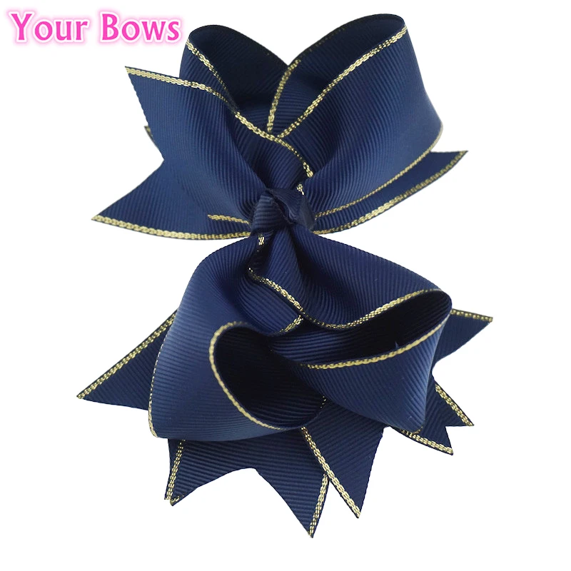 1 шт. Детские банты для девочек 5 дюйма с заколками волос 6 см|girls hair bows|hair bowsbows for girls