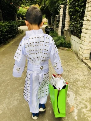 Древний китайский общий костюм-броня одежда для косплея на Хэллоуин солдатский