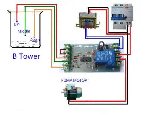 12 В постоянного тока регулятор уровня жидкости датчик обнаружения воды релейный