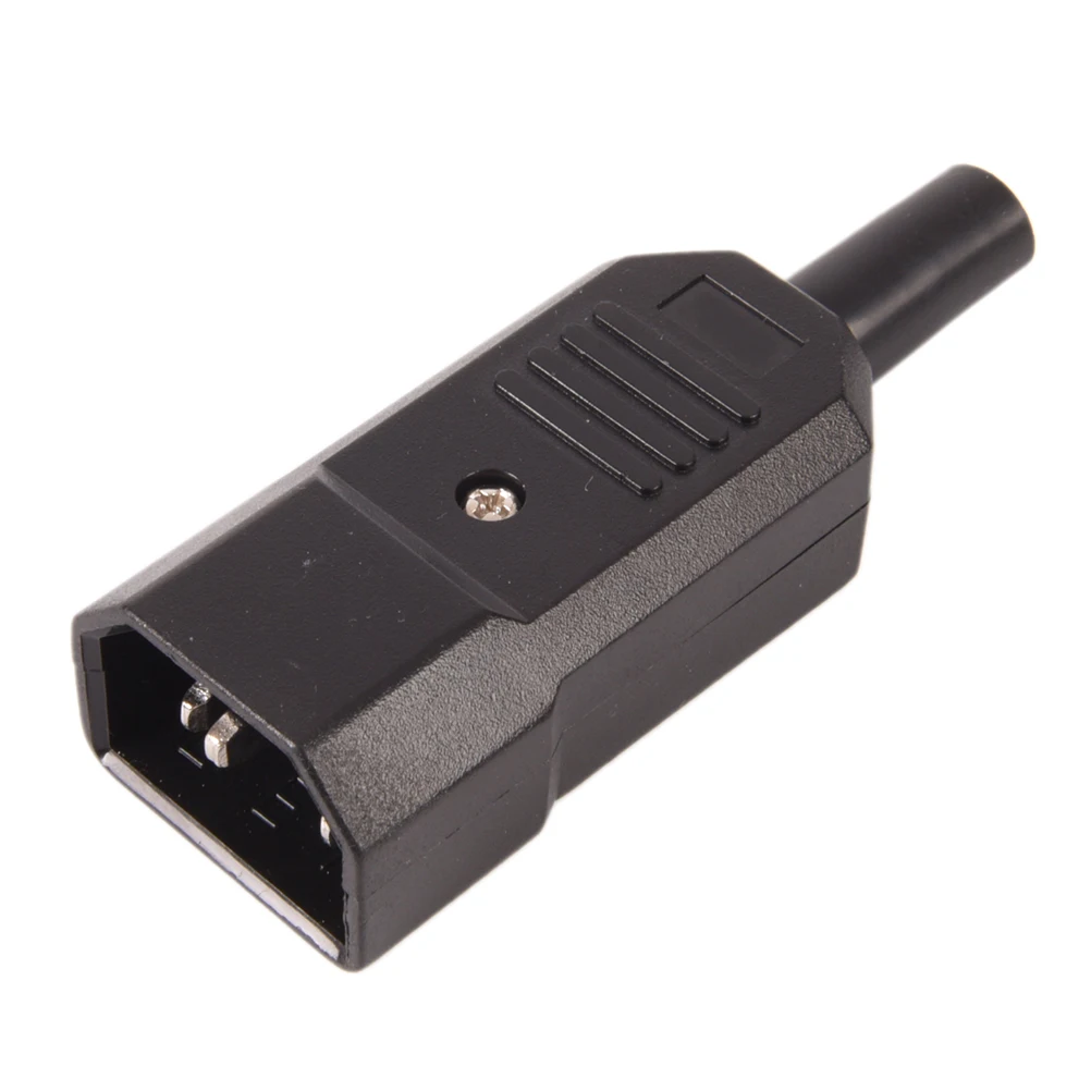 1 шт. 3Pin проводов разъем Стандартный IEC320 C14 Мощность Кабельный RCA штекер Адаптер