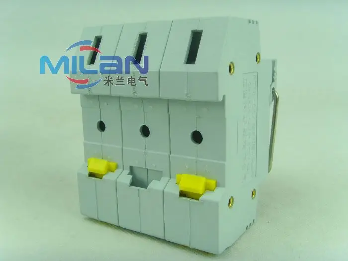 1PCS RT18-63X 3P 14*51 DIN Rail Mount Fuse Holder Base cylinder cap fuse base insurance | Fuses