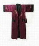 burgundy Модный двусторонний китайский женский Шелковый Атласный халат кимоно с вышивкой дракон ZS06 - Цвет: burgundy
