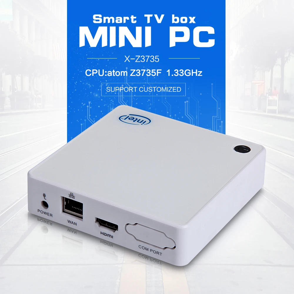 Новый Win8 TV Box медиа-центр z3735F с окнами 8.1 OS 2 ГБ оперативной памяти 32 г SSD HD