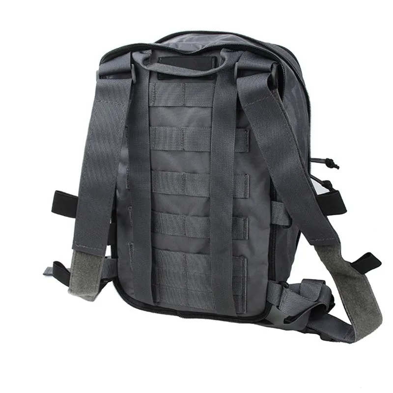 TMC 410 Flatpack тактический жилет Molle Сумка сумка двойного назначения молния рюкзак