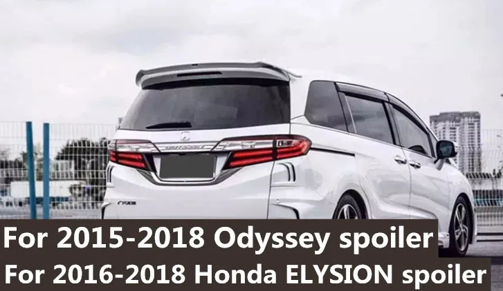 Спойлер для заднего багажника honda Odyssey 2014-2019 черный или белый цвет | Автомобили и