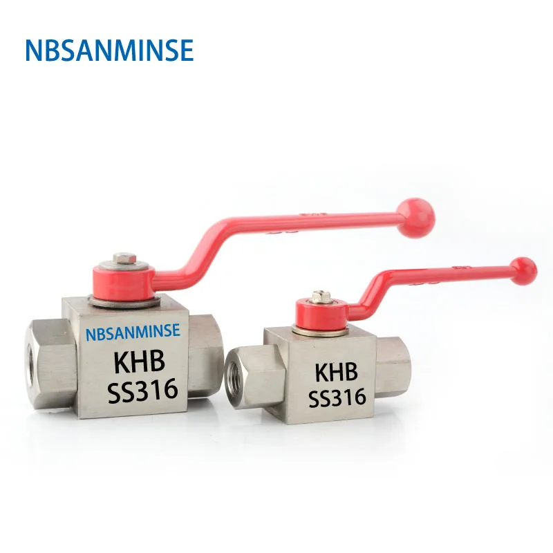 Шаровой кран высокого давления из нержавеющей стали KHB с NPT G 2 антикоррозийный