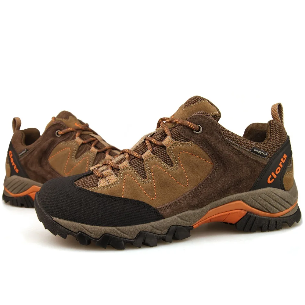 Clorts уличной обуви Для мужчин треккинговые ботинки водонепроницаемые