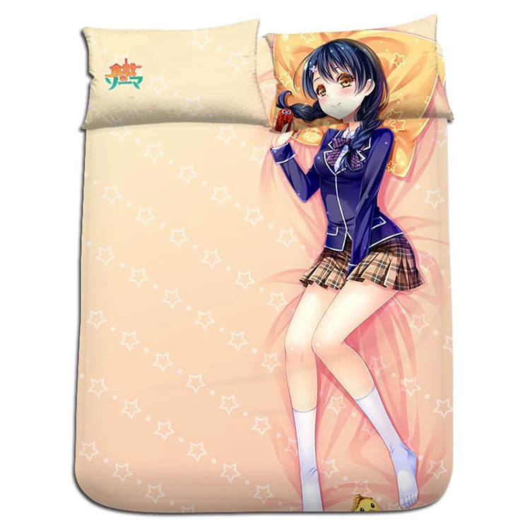 Hobby Express Shokugeki no Soma Megumi Tadokoro японская кровать в стиле аниме одеяло или пододеяльник