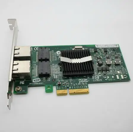 Сетевая карта адаптер lan для INTEL 1000pt 1000 pt PCI E 9402 9402PT 82571 NC360T 0X3959 Двухпортовая