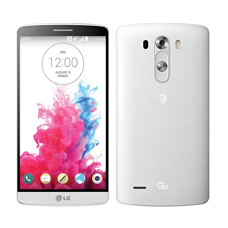 Разблокированный LG G3 D855 D850 D851 GSM 3g& 4G Android четырехъядерный ram 3g B 5,5 дюймов 13 МП камера wifi gps 16 Гб мобильный телефон