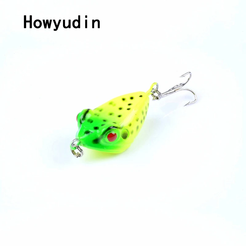 Рыболовная приманка Howyudin 1 шт. воблер 4 см/6 г жесткая в виде лягушки для водной